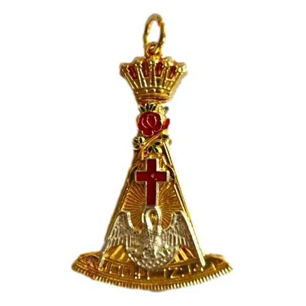 [G019] Bijou Maçonnique 18em Degré REAA Chevalier Rose Croix