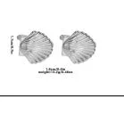 [F009] Bouton de Manchettes Coquille St Jacques