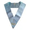 Sautoir Maçonnique Officier Couvreur Rite Français - Dos Bleu