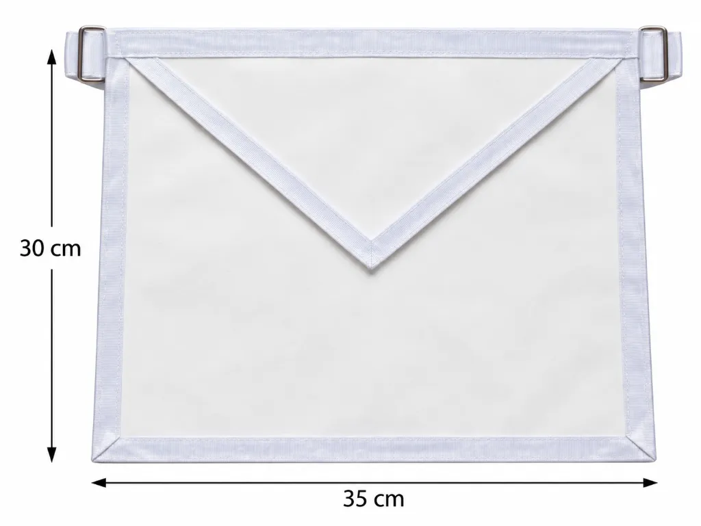 Tablier d’Apprenti - Compagnon – Taille Standard 35 × 30 cm - Moiré