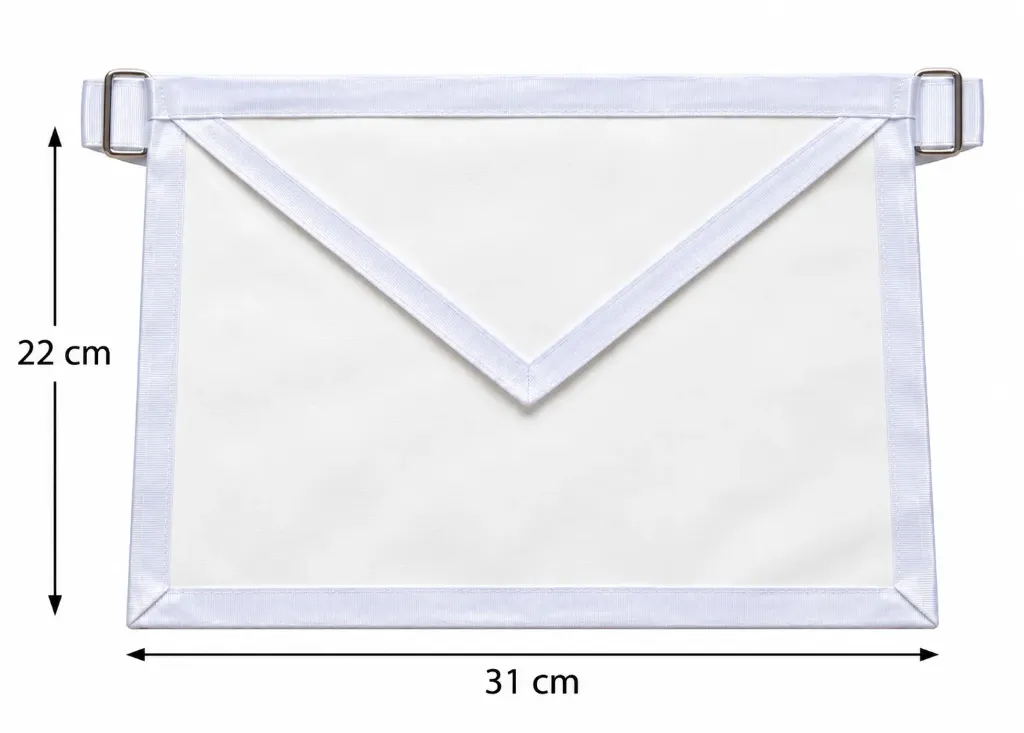 Tablier d’Apprenti - Compagnon – Taille Small 31 x 22 cm Moiré